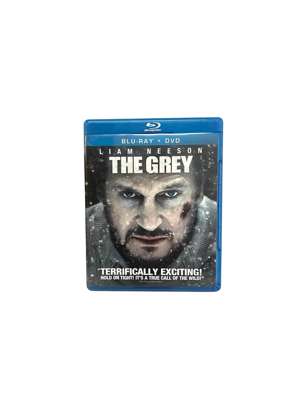The Grey (Blu-ray + DVD, 2012, 2-Disc Set) Liam Neeson, Frank Grillo